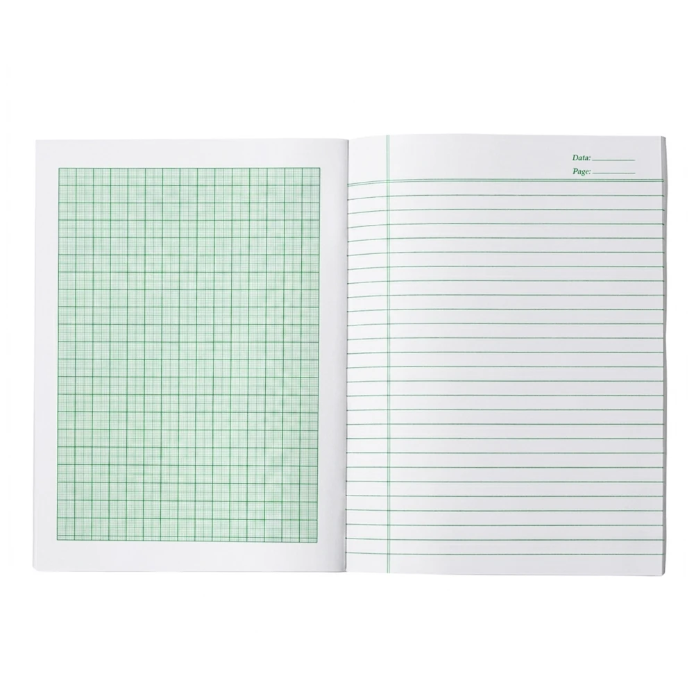 Product photo of Natural Graph Notebook - MRP 50