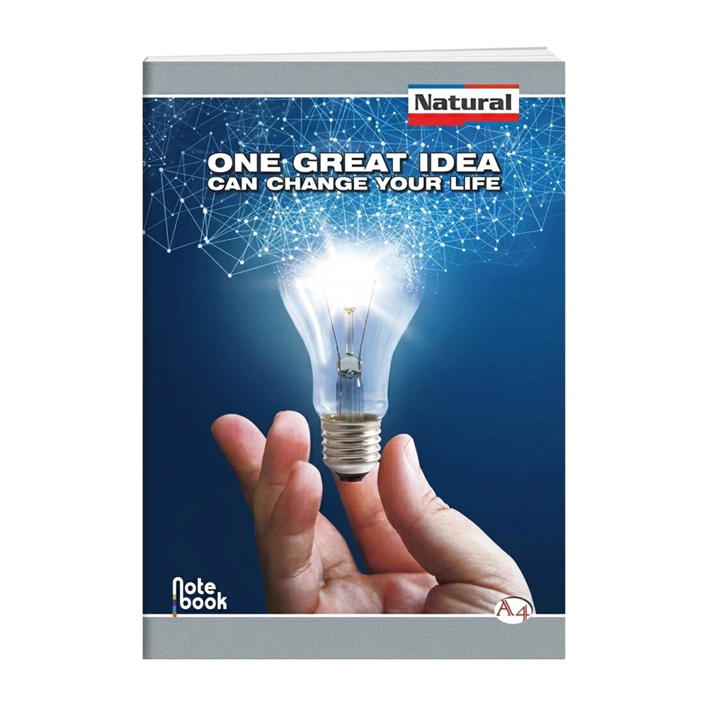 Product photo of A4 Notebook / Natural MRP: 100 - (Buy 3 get 1 free)
