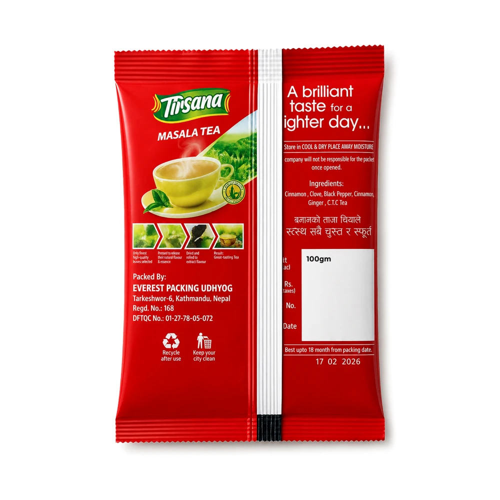 Product photo of Tirsana Masala Tea - 100g