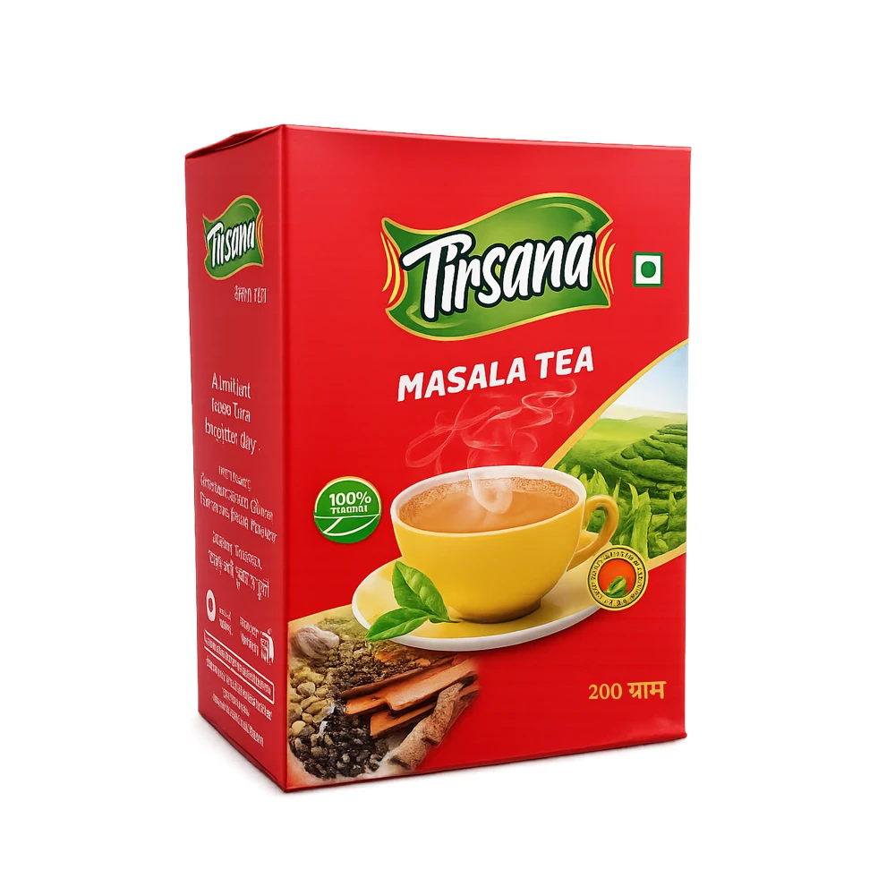 Product photo of Tirsana Masala Tea Box - 200g