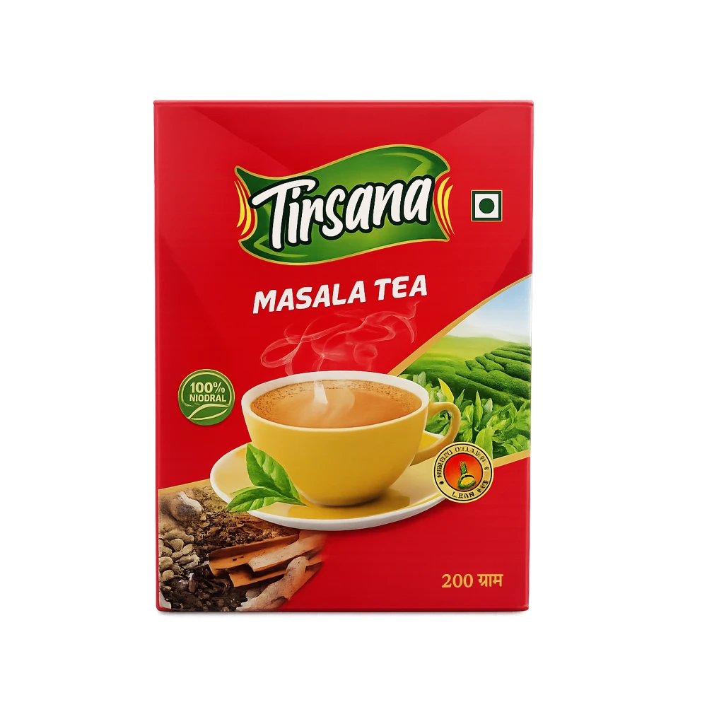 Product photo of Tirsana Masala Tea Box - 200g