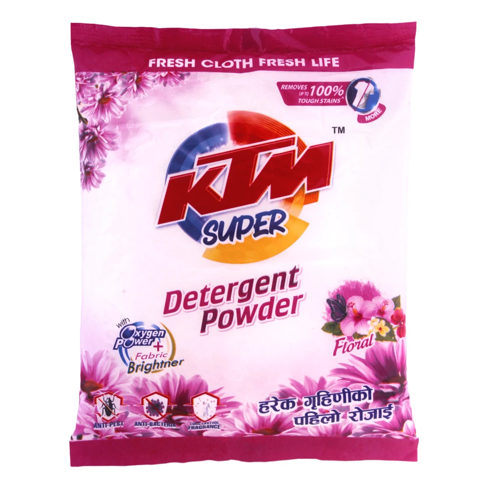 Product photo of KTM Super Detergent Powder - 700gm ( Buy 12 Get 6 Free ( 24pcs/crt ) - Total 18pcs )